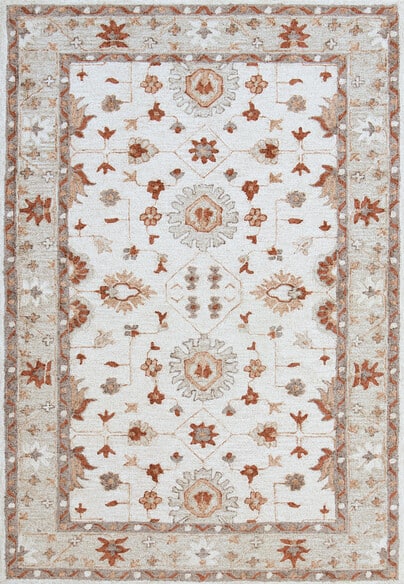 Dynamic Rugs DEJA 4682-930 Grey and Rust